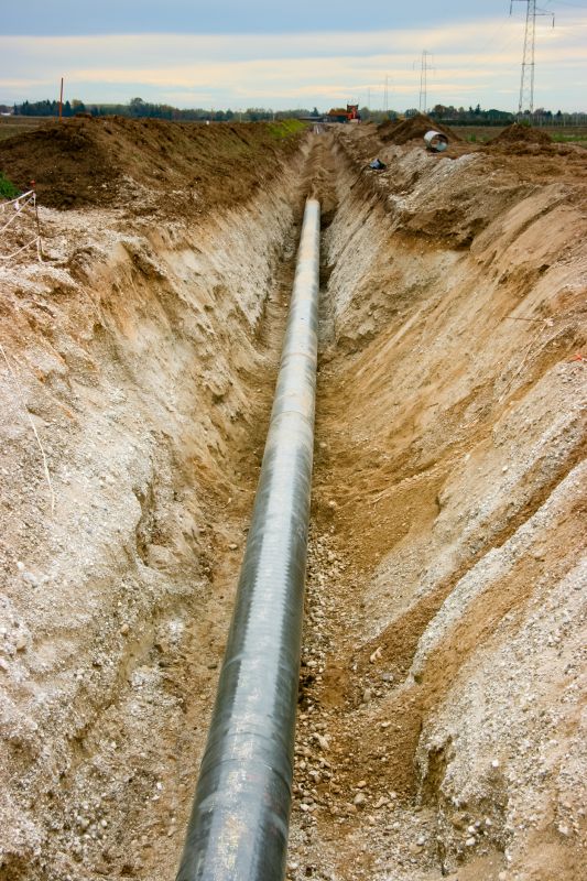 Underground Gas Line Relocation